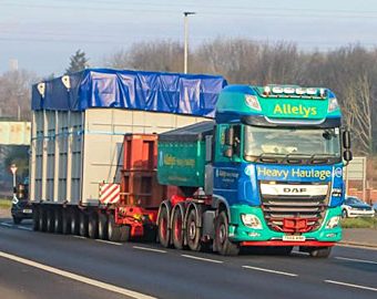 Recovery boilers shipment from UK to Finland