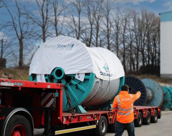 Steel Cable Reels via new Bahri Service