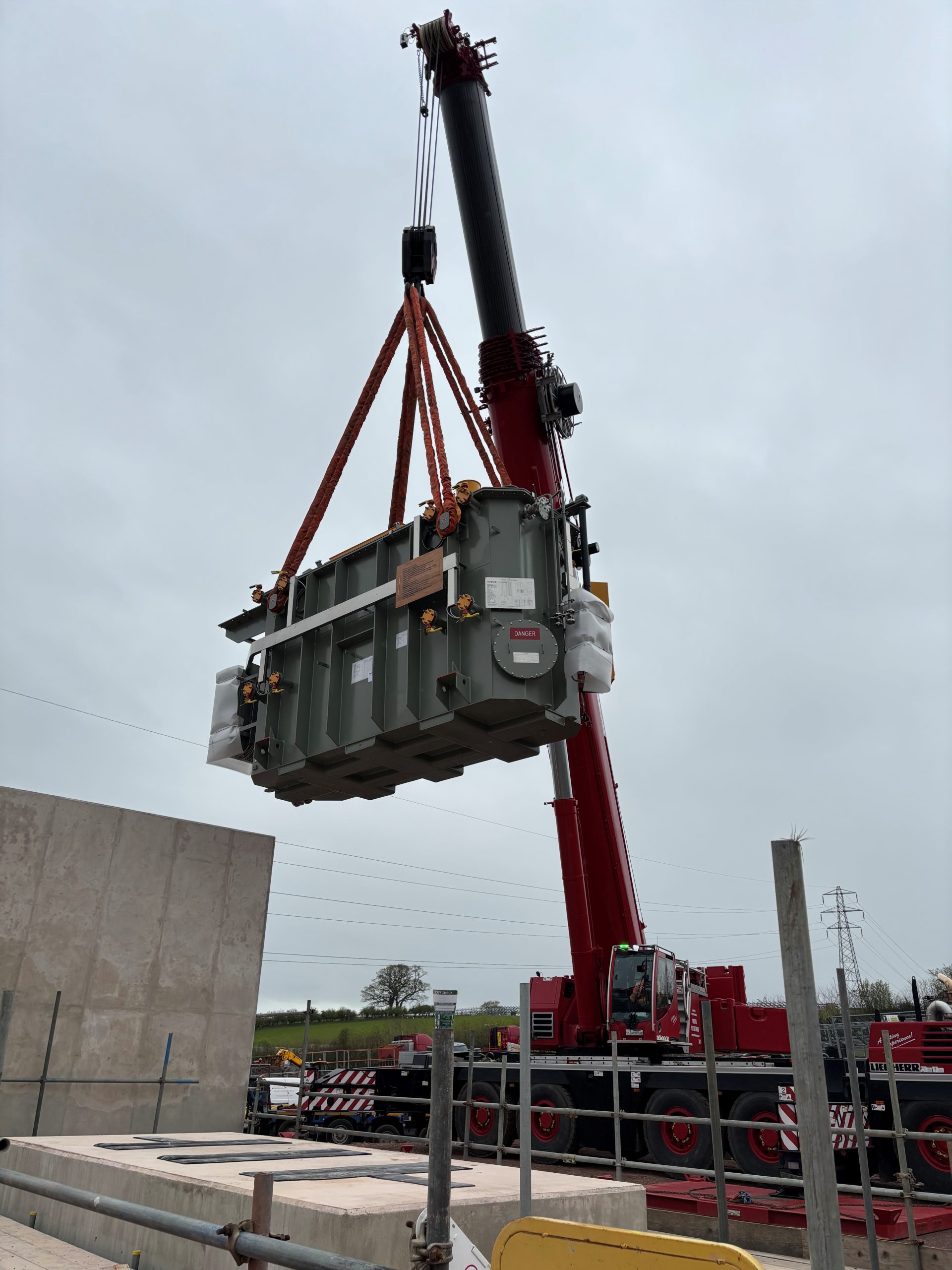 Safe Delivery of Two 53-Tonne Transformers